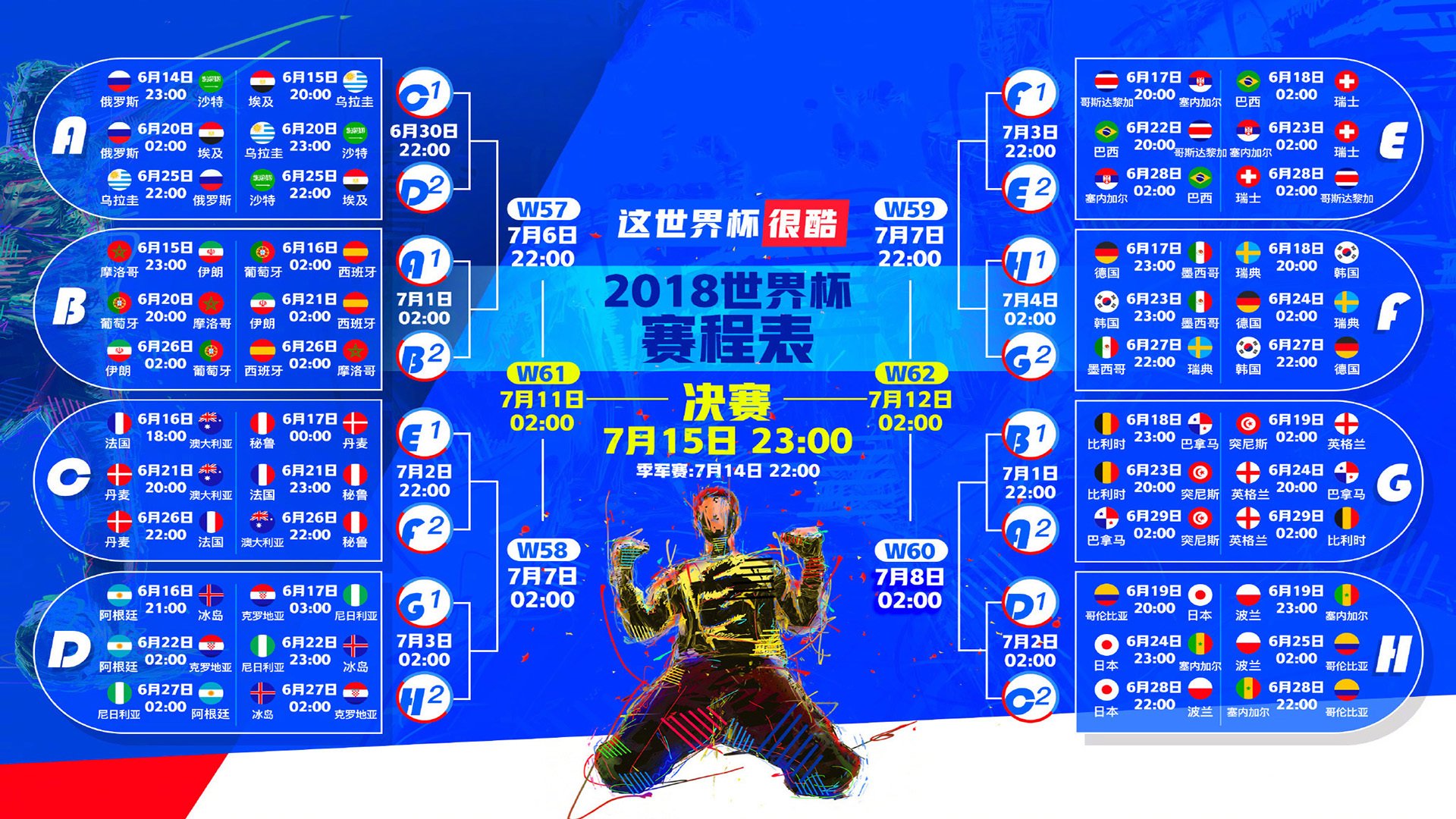 蓝衣战神托纳利率队突围,哥伦比亚2-1险胜伊朗,C组出线形势白热化